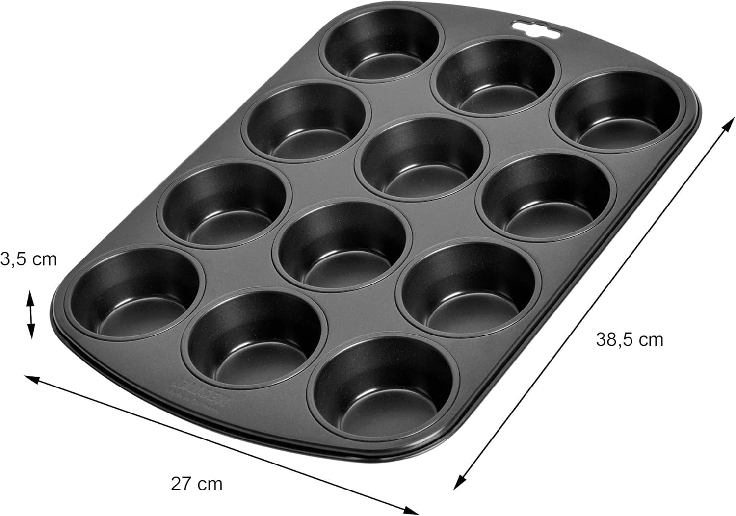 Kaiser Classic Tarteform Mit Hebeboden 28 Cm, Quicheform Antihaftbeschichte & Inspiration Muffinform Blech Für 12 Muffins, Muffin Backblech 38 X 27 Cm, Beschichtet, Standardgröße Formar och bakplåtar Naty Shop