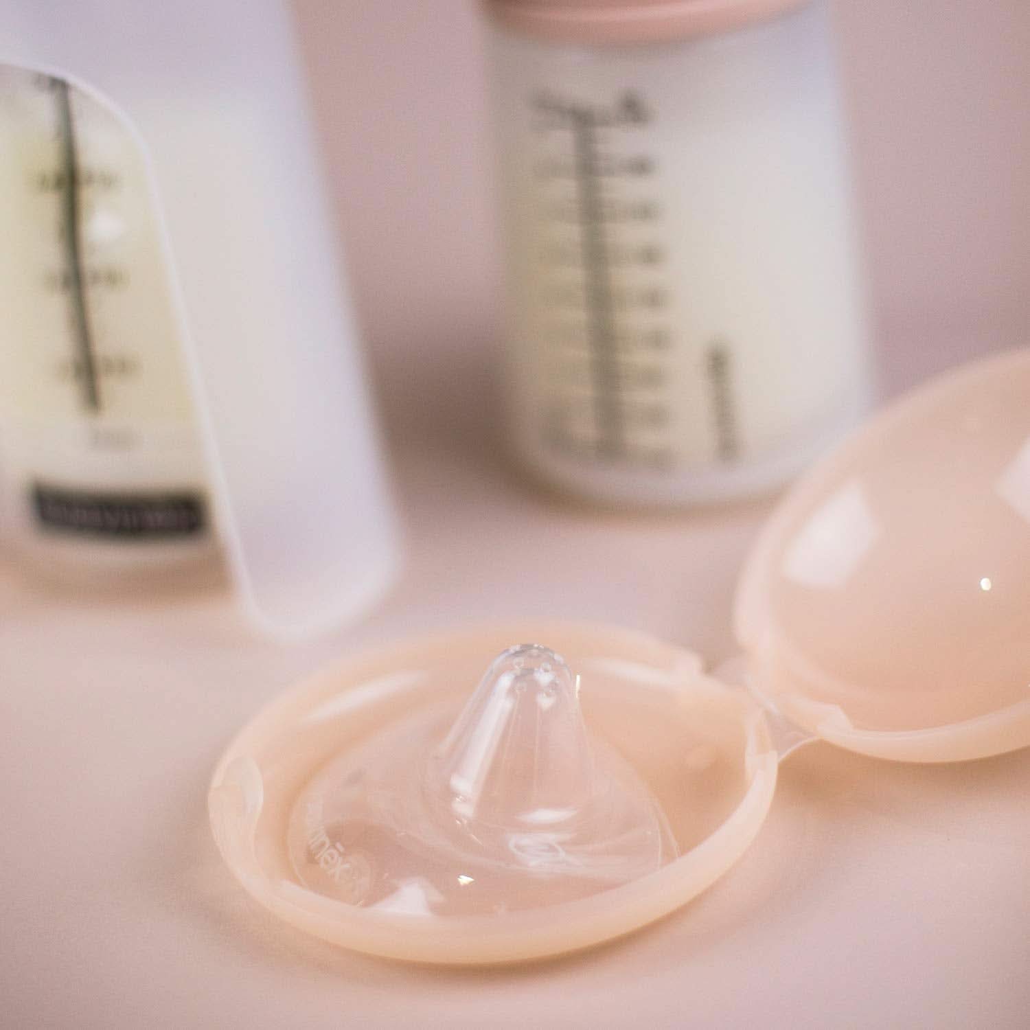 Suavinex Brustpolster Aus Silikon, Größe S, 2 Stück Tillbehör Mat och Amning Bebe Naty Shop