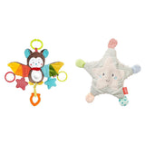Fehn Octopus Activity Toy - Baby Motor Skill Leksak för barnvagnar och ljusa starter, Oball, Rattle Toy med gripbollar för promenader, Interactive Baby Toy Bebe Toys Naty Shop Animal Rustling Activity Pack Bat