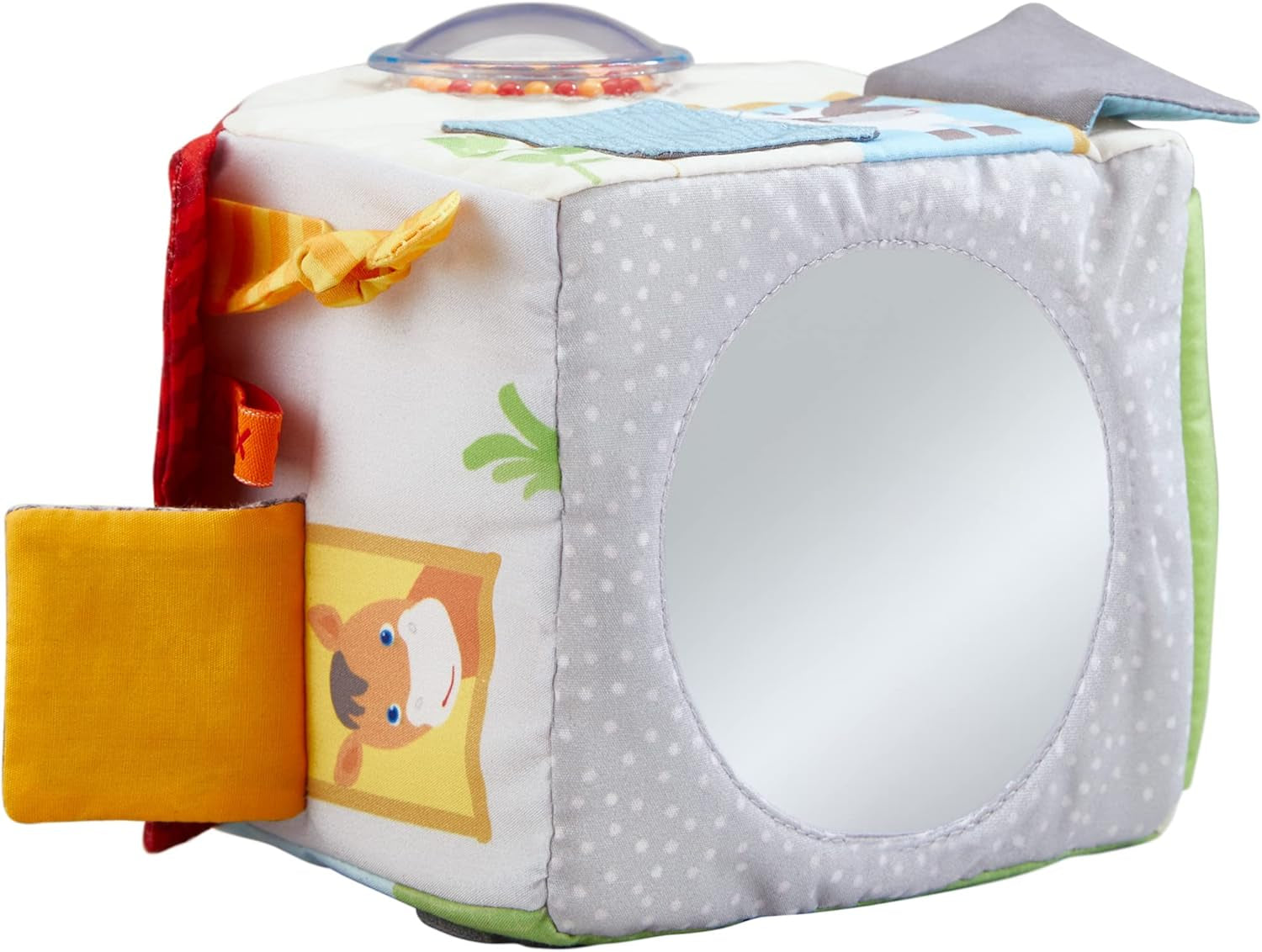 HABA 306383 - Lekkubgård, multifunktionell leksak från 6 månader Babyleksaker Naty Shop