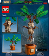 LEGO Harry Potter Magic Potion Plant: Mandrake, krukväxtleksak, magisk present till flickor, pojkar och alla fans, fantasifulla lekset för barn, heminredning 76433 Byggset Besuche den LEGO-Store