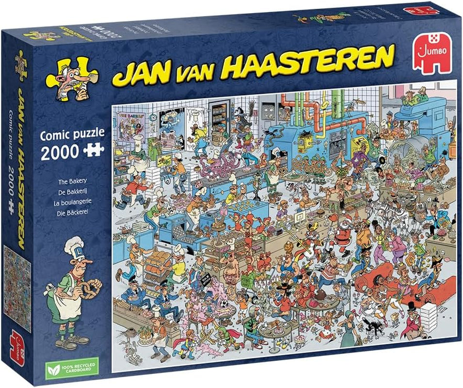 Jan Van Haasteren, The Bagery, pussel 2000 bitar för vuxna Pussel Naty Shop Standardtitel