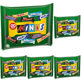 Mixed Minis, Snickers, Bounty, Twix, Milky Way, Choklad Bulk Pack, One Pack (1 x 400g) (Pack om 5)