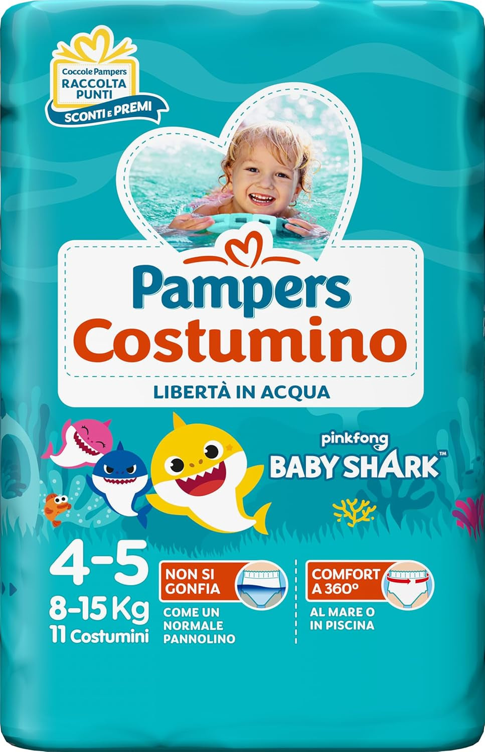Pampers the Custom, 22 blöjor, stl 4, 8-15 kg