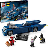 LEGO DC Batman: Batman in the Batmobile vs. Harley Quinn och Mr Freeze tecknad billeksak för barn Present för pojkar och flickor 8 år gamla 76274 Byggset Besuche den LEGO-Store Standardtitel