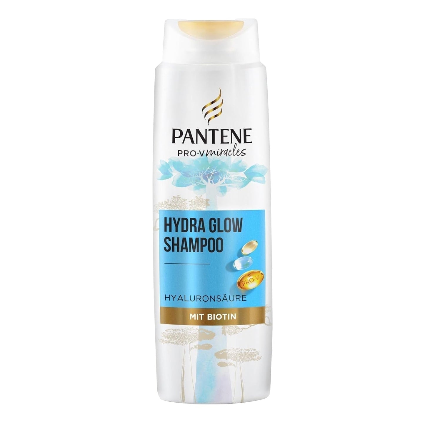 Pantene Pro-V Hydra Glow Hydrating Shampoo med Biotin för torrt, skadat hår Pantene dusch och bad 250ml