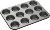 Masterclass 6-Loch-Muffinblech Mit PTFE-, PFOA- Und Bpa-Freiem Antihaftbeschichtung, Robustes 1Mm Dickes Karbonstahlblech, 27 X 18Cm Cupcake-Form Formar och plåtar för bakning Naty Shop 35 X 27 X 2,5 Cm