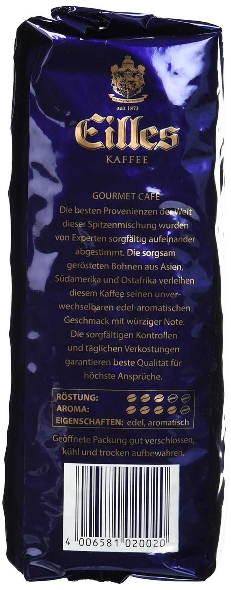 Eilles malet kaffe 12-pack (12 x 500 g)
