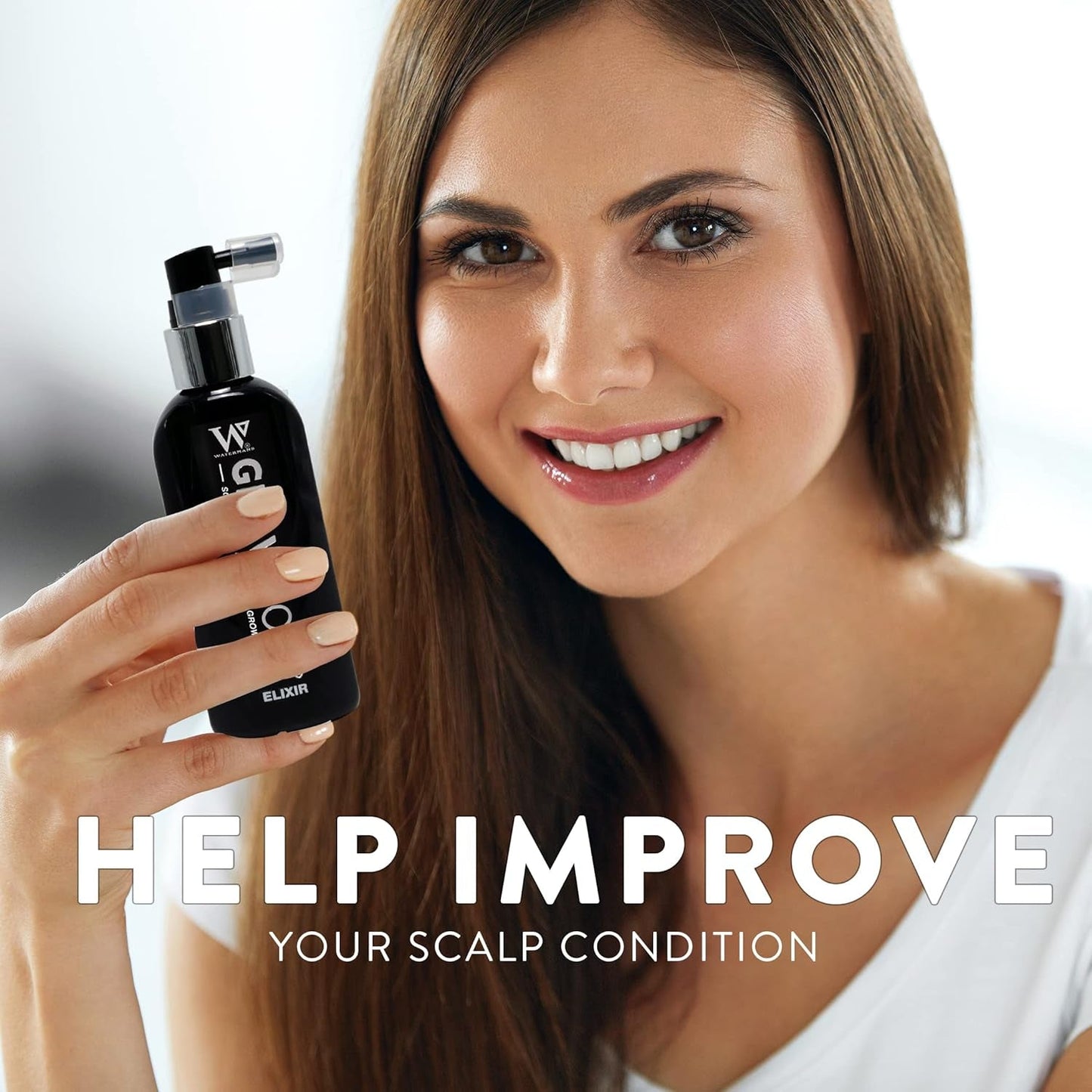 Watermans Grow More Elixir Hair Growth Serum - Stärker hårrötter - Främjar hårväxt - För kvinnor och män Hårvård Naty Shop