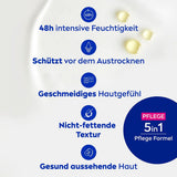 NIVEA Rich Body Milk, intensiv närande kroppskräm med mandelolja, 400 ml dusch och bad Naty Shop