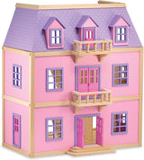 Melissa & Doug dockhus i trä