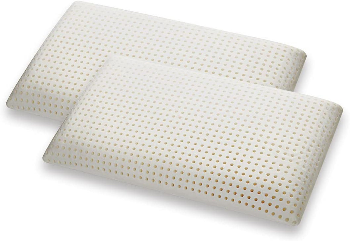 Marcapiuma Green Natural Natural Herbal Memory Foam Kudde 2st Naty Shop Standard Kuddar Vita 2X Tvålform Par