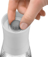 WMF Trend salt- eller pepparkvarn 14 cm, utan fyllning, keramisk kvarn, plast, glas, vit Kvarn och skivare Naty Shop