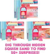 LOL Överraskning! Magic House med Squish Sand och Diva Samlardocka - Lekset med Samlardocka, Squish Sand, överraskningar och tillbehör - Perfekt för tjejer från 4 år och uppåt