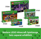 LEGO Minecraft Cherry Blossom Orchard Toy Garden att utforska med solig, sniffer, zombie och bin Gamerpresent för pojkar och flickor 8 år gamla 21260 Byggset Beuche den LEGO-Store