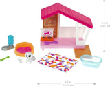 Barbie GRG78 - Minilekset med 2 hundar, hundhus och tillbehör, present till barn från 3 till 7 år Naty Shop Dolls