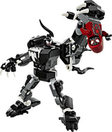 LEGO Marvel Venom Mech vs. Miles Morales rörliga actionfigurer för barn Spider-Man Set med Superhjälte Duell Minifigurer Leksakspresent för pojkar och flickor 6 år gamla 76276 Byggset Besuche den LEGO-Store