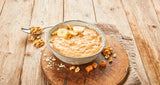 Caramel Oat Pudding, en harmonisk blandning av kolapudding och fullkornshavre, sockerfri, sötad med agavesirap, 1 påse x 64g (4-pack)