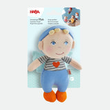 HABA Guardian Angel Mats - Plysch textildocka (15 cm), idealisk välkomstpresent för spädbarn och småbarn - tvättbar i 30°C - 2011869001 Dolls Naty Shop