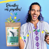 ORIGEENS BIO YERBA MATE MED MYNTA OCH CITRON 200 G - Friskhet I Orostad Bio Yerba Mate, blad, utan stjälkar och damm
