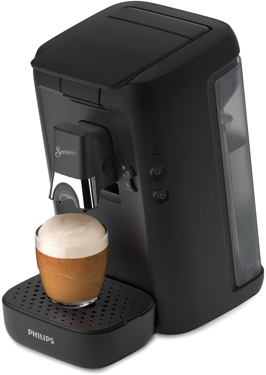 PHILIPS Senseo Maestro kapselespressomaskin - Intense Plus-teknik, högkvalitativ espresso, ekologisk design, 1,2 l vattentank, memofunktion, avkalkningsindikator (CSA260/60)