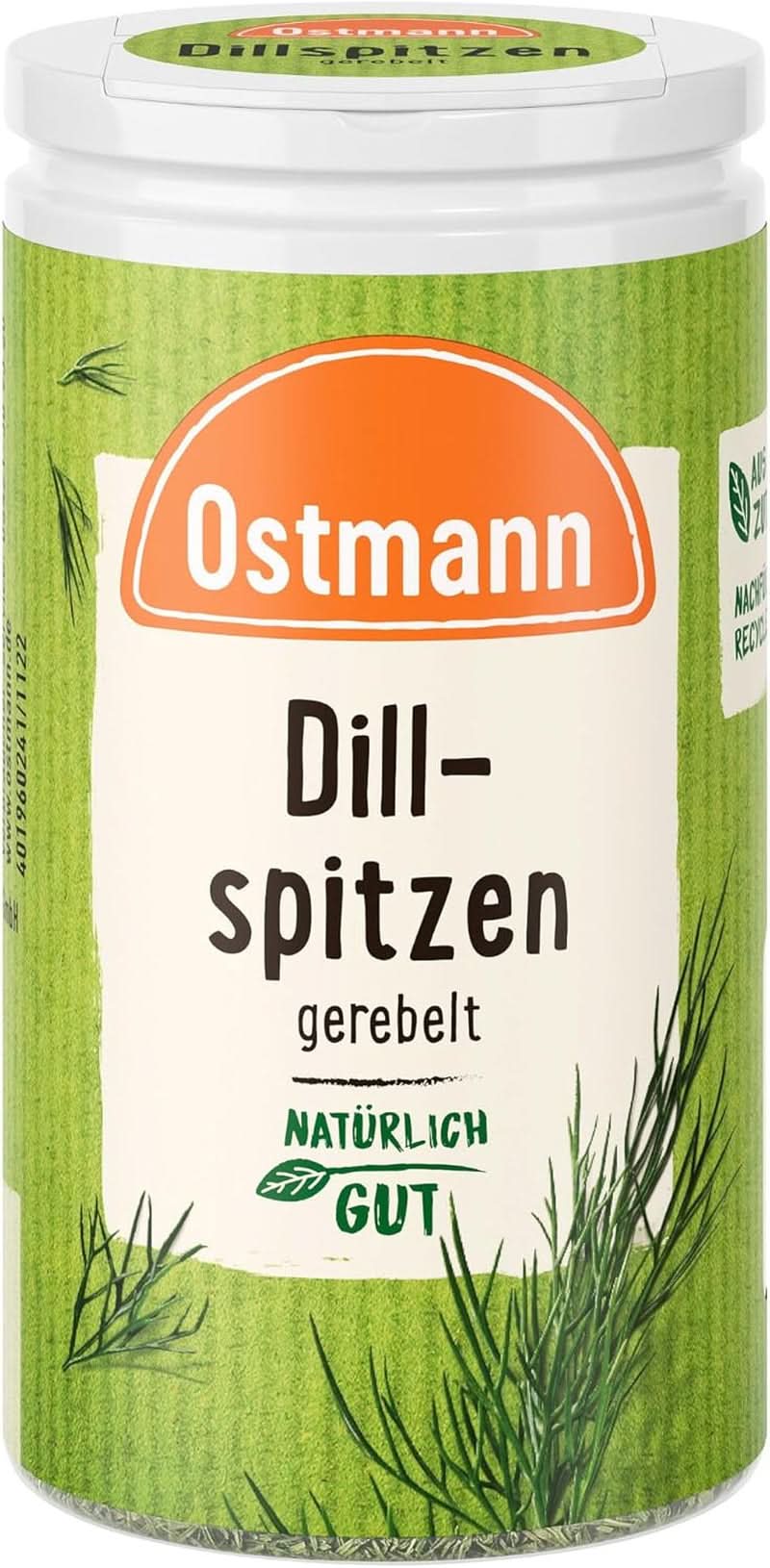 Ostmann - dill, hackad, 12,5 gram Kryddor Naty Shop 12,5 gram