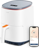 COSORI Hot Air Fryer Airfryer, 12-I-1 Air Fryer XXL 6,2L, Hot Air Fryer med utsiktsfönster och omrörningspåminnelse, 80 recept Hushållsapparater Naty Shop Pearl White 3,8L Compact