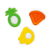 Bright Starts Juicy Chews, 3 BPA-fria tandringar, för alla spädbarn från 3 månader