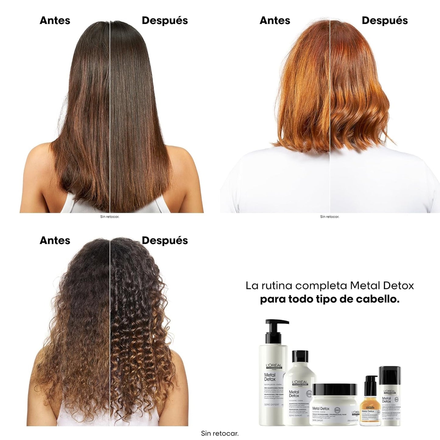 L'Oréal Professionnel Professional Restructuring mask för alla hårtyper, hjälper till att reparera skador och återställa hårets styrka, Absolut Repair Molecular, 150 ml Naty Shop Hair Mask