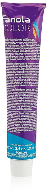 Fanola crema colore Färgkräm 7.0 Blond, 100 ml Hårfärgning Naty Shop Silver Mixton