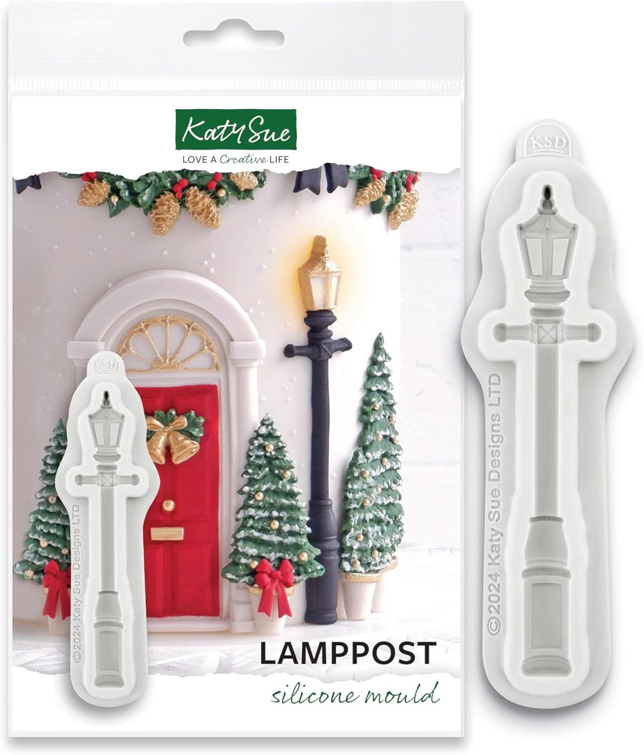 Katy Sue, Christmas Silikonform - Naty Shop Kökslampa