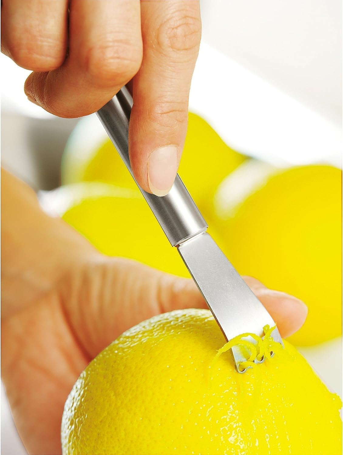 WMF Profi plus citronskalare 14,5 cm, rostfritt stål Cromargan Peeler Naty Shop