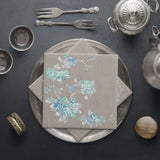 PAW - 3-lagers servetter (33 X 33 Cm) I 20 delar I Perfekt för födelsedagar, fester, bröllop, nattvard och helgdagar I Färgglada pappersservetter - Eleganta blommor I Färg: Fredlig trädgård