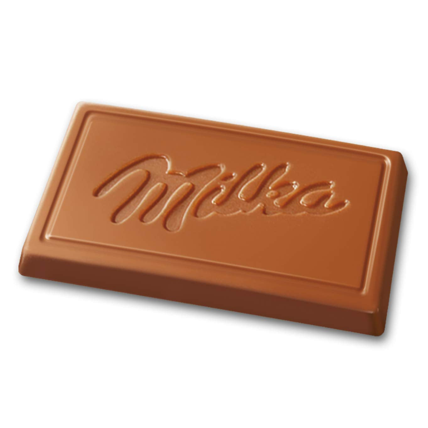 Naps alpmjölk 1 x 1 kg, Smält-i-munnen minichokladrutor av fin alpin mjölkchoklad, ask (förpackning med 2)