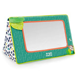 Bright Starts Sroller Toy Sloth - med skallra, spegel och taggieslingor Babyleksaker Naty Shop Mirror