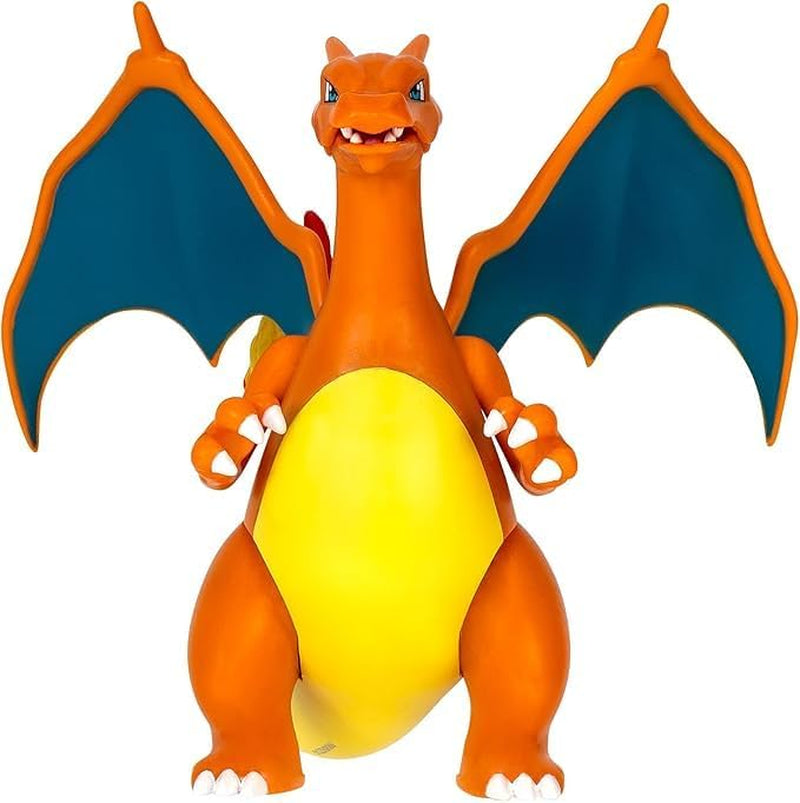 Pokémon PKW0368 - Battle Feature Figure - Glurak Official Movable Figur 11,5 cm Actionfigurer Naty Shop