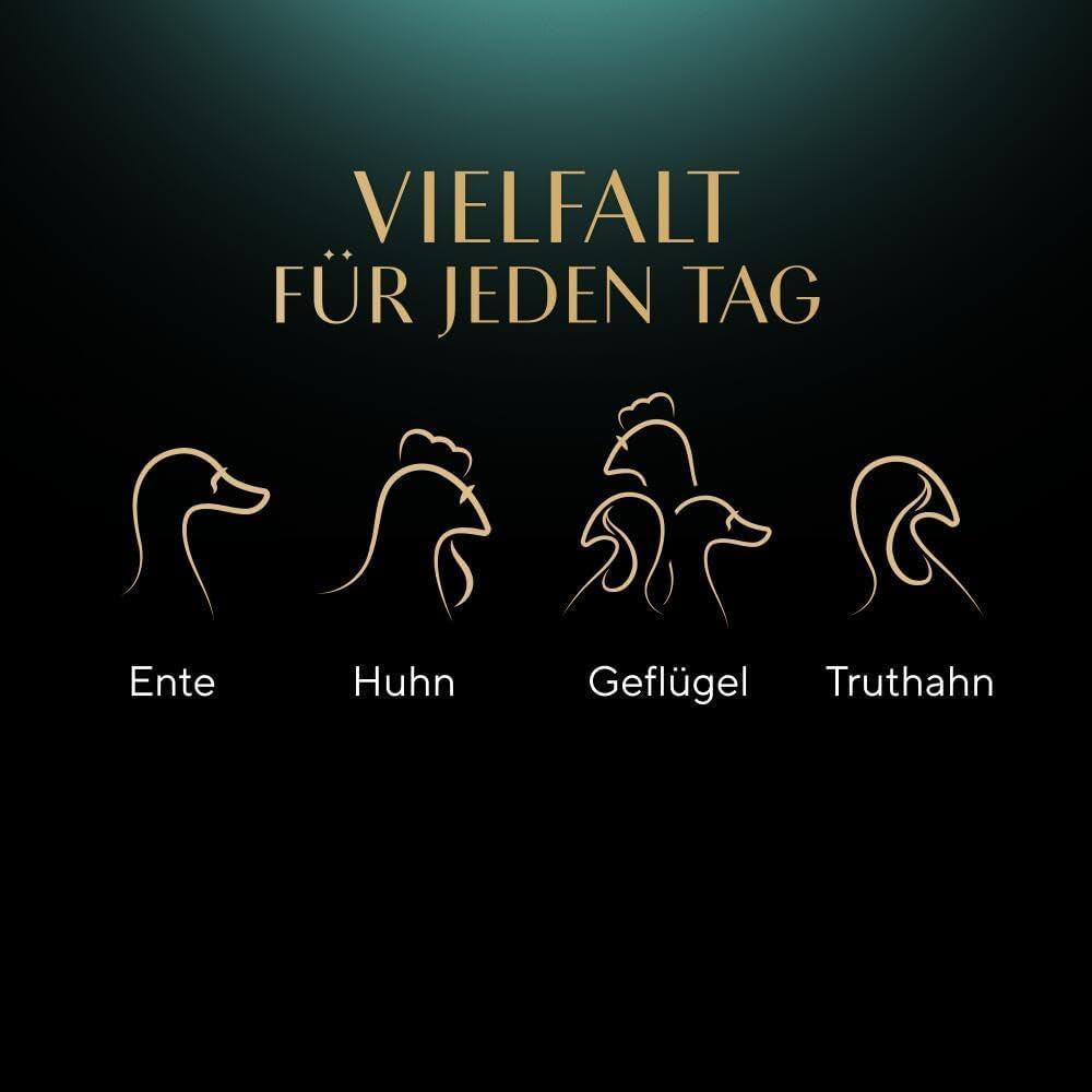 SHEBA Våtmat för katter - 72 påsar x 85 g - Fjäderfäsort i gelé - Våt kattmat - 1 stor förpackning