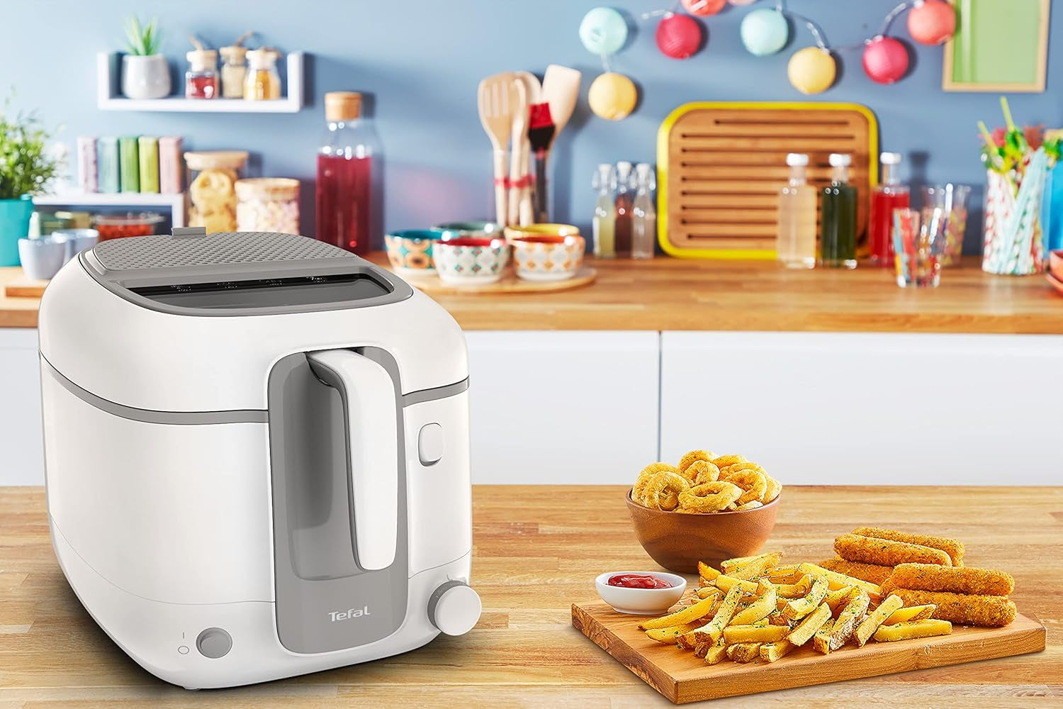 Tefal Super Uno Access fritös, kapacitet 2,2 L, diskmaskinsäkra delar, luktfilter Vitvaror Naty Shop