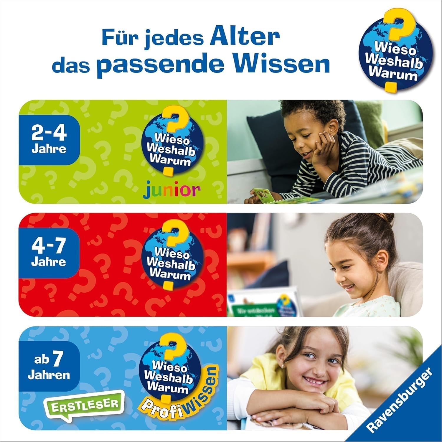 Ravensburger barnpussel 13411 - Havsdjur på korallrevet - Varför? Varför? Varför? Pussel 150 bitar XXL + kunskapsaffisch, för barn från 7 år Puzzle Naty Shop