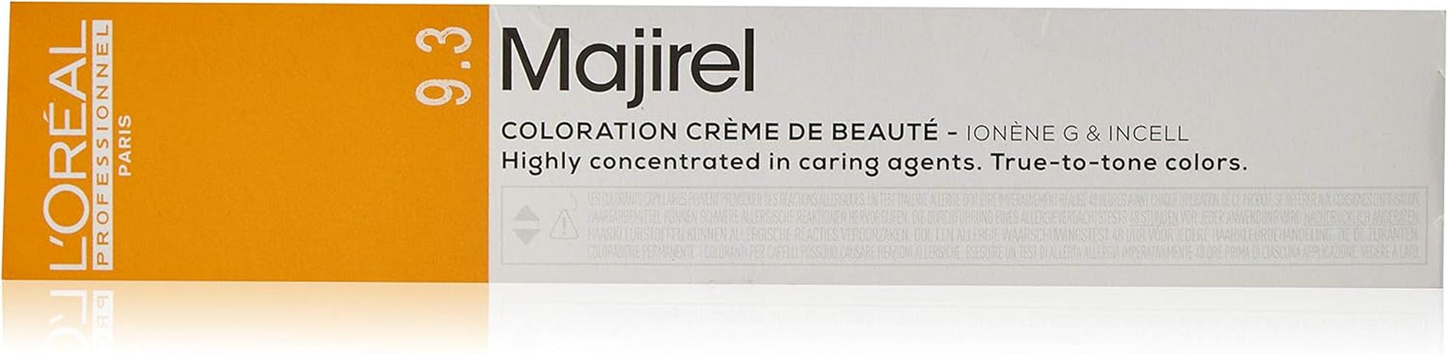 L'Oréal Professionnel Majirel 7 medium blond, 50 ml Hårfärgning Naty Shop Mycket ljust blont guld
