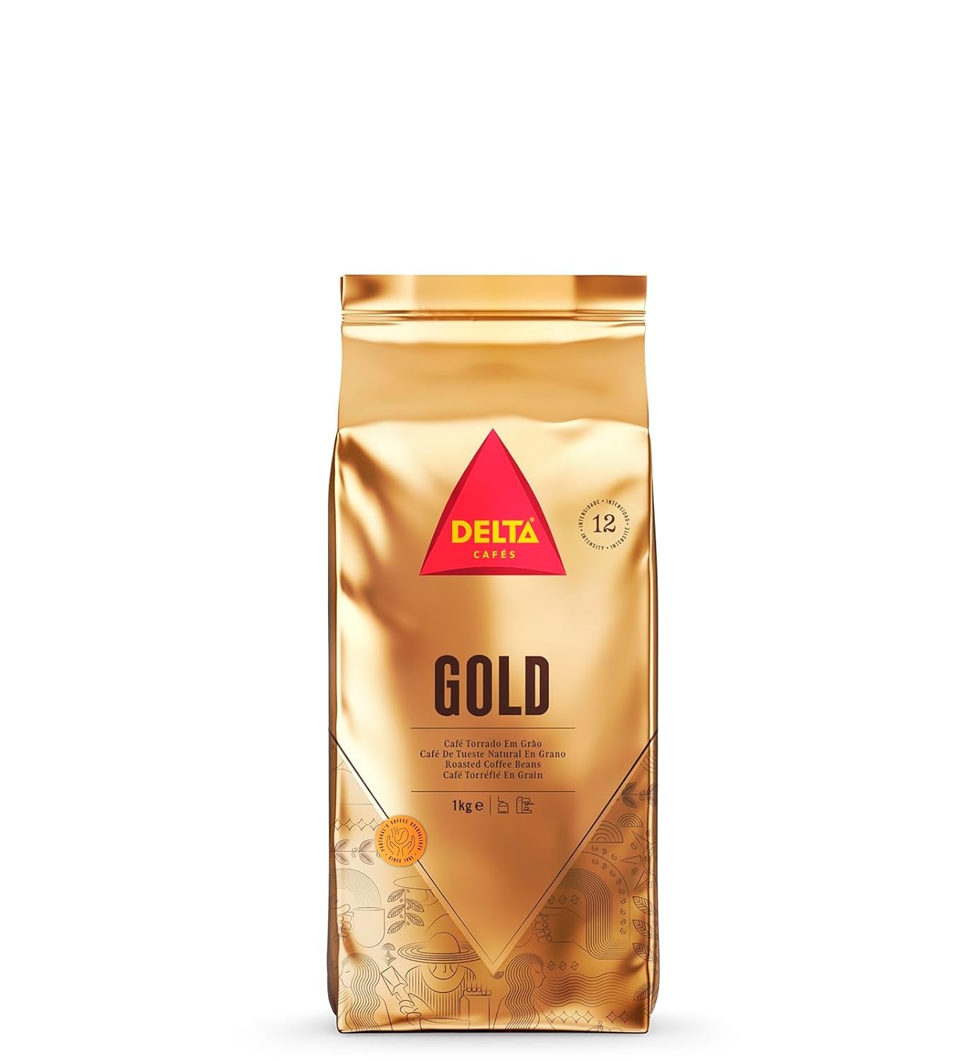 Delta GOLD kaffebönor (1 kg)