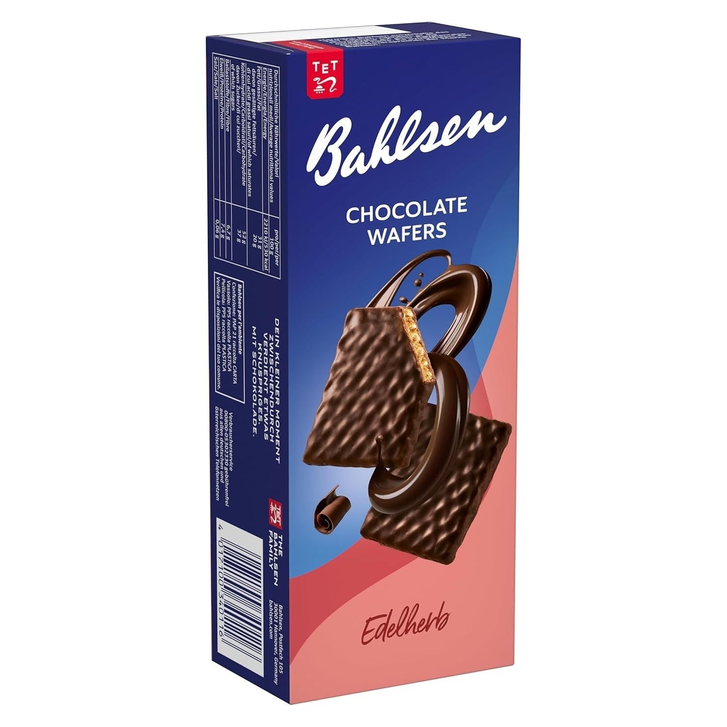 BAHLSEN Edelherb choklad wafers - Edelherb choklad wafer (1 x 97 g)