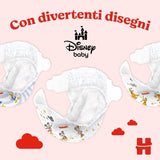 Huggies Ultra Comfort/Little Movers blöjor, storlek 3 (4-9 kg), Disney Design, Absorberande, Fullständigt skydd, 126 Count