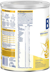 BEBA PRE Initial mjölk från födseln, barnmat med DHA, endast laktos, ingen palmolja, pack 3 (3 x 800 g) Naty Shop