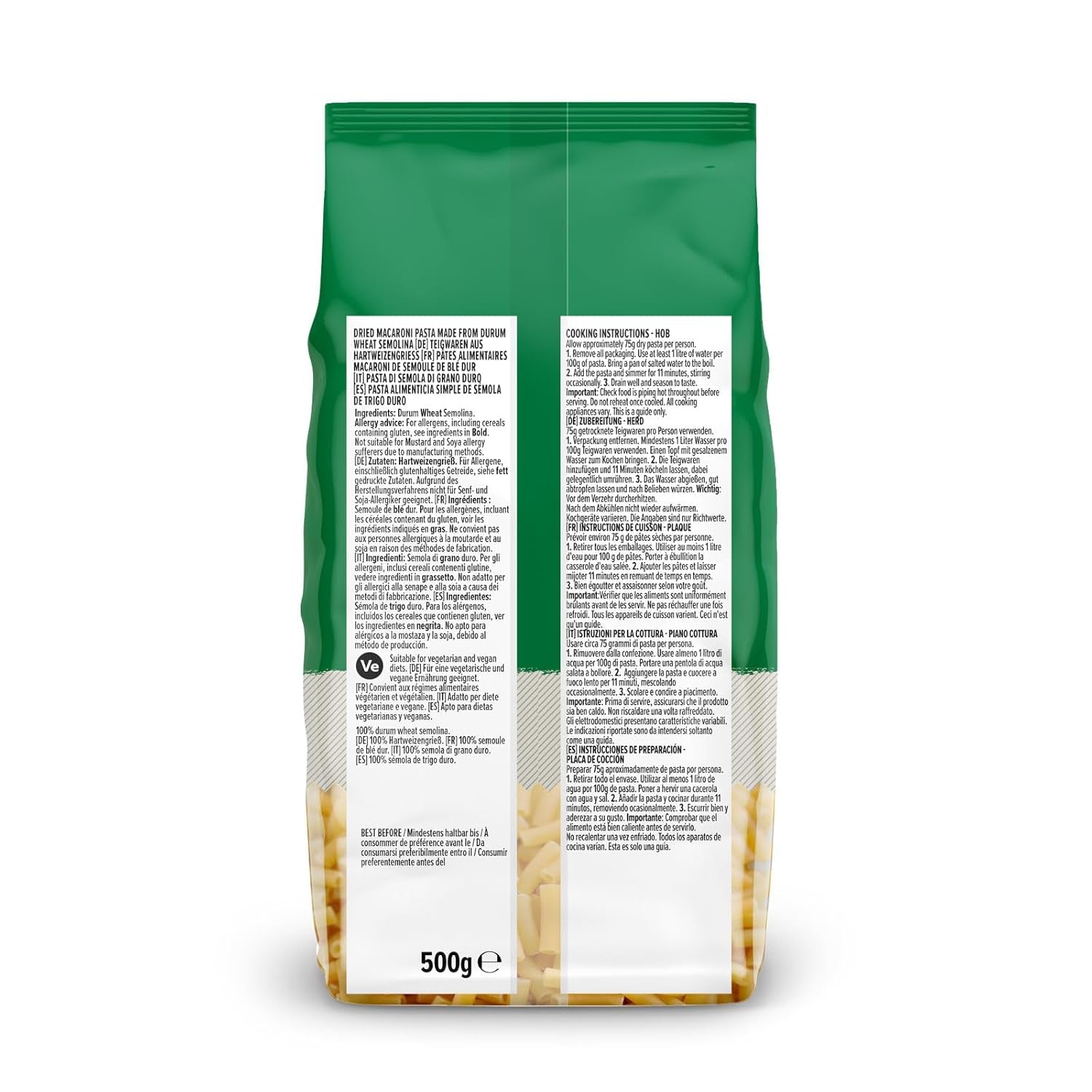 Makaroner från Amazon, 500g