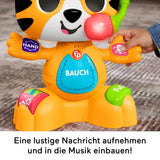 Fisher-Price Baby and Toddler Beat Bande Lern & Tanz Tiger Justin Educational Toy with Sounds and Lights for babys 9 months and up, German Edition, HYL31 Baby Toys Naty Shop