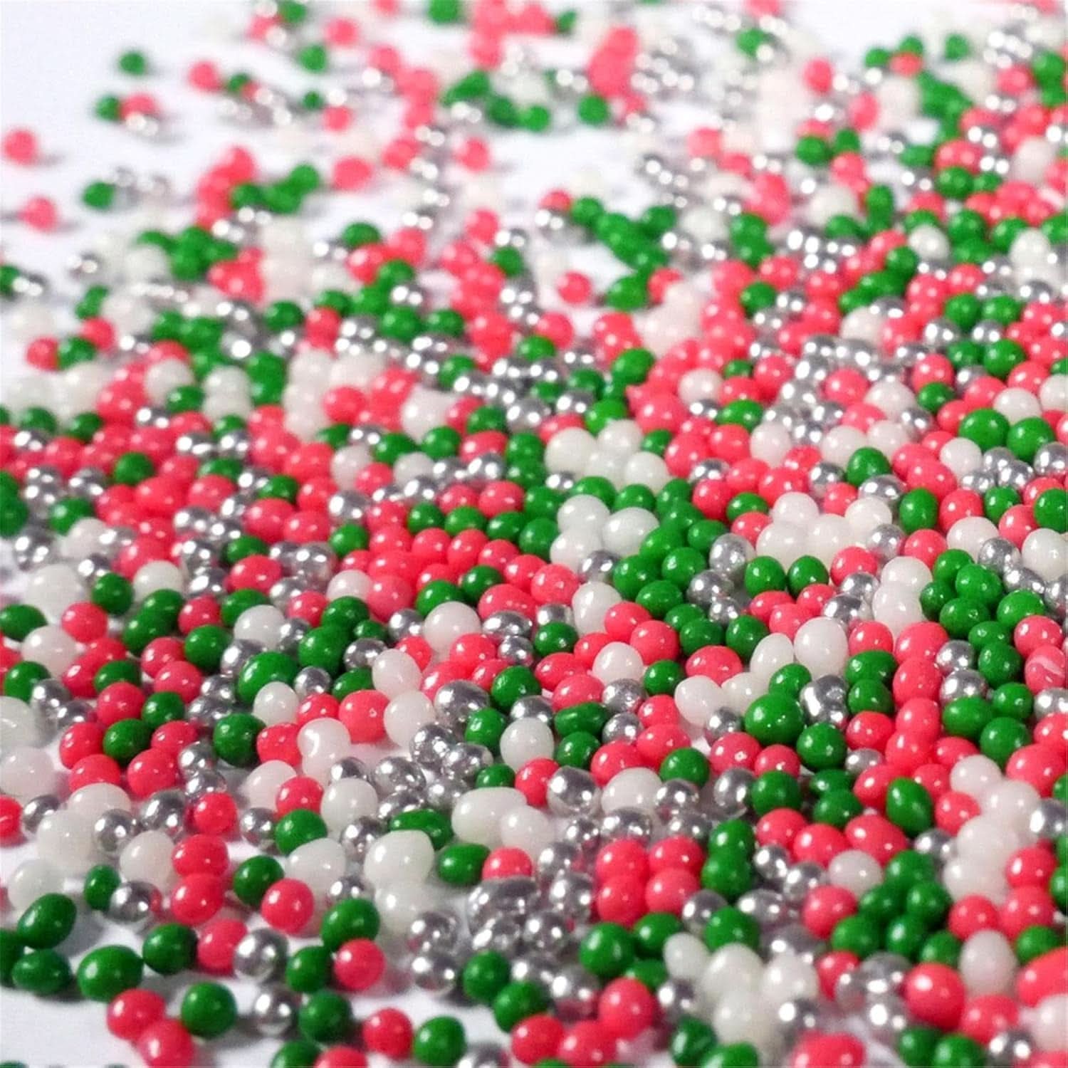 Sprinkle Hero Nonpareille Twinkle Christmas, 40 gram Sprinkles Naty Shop