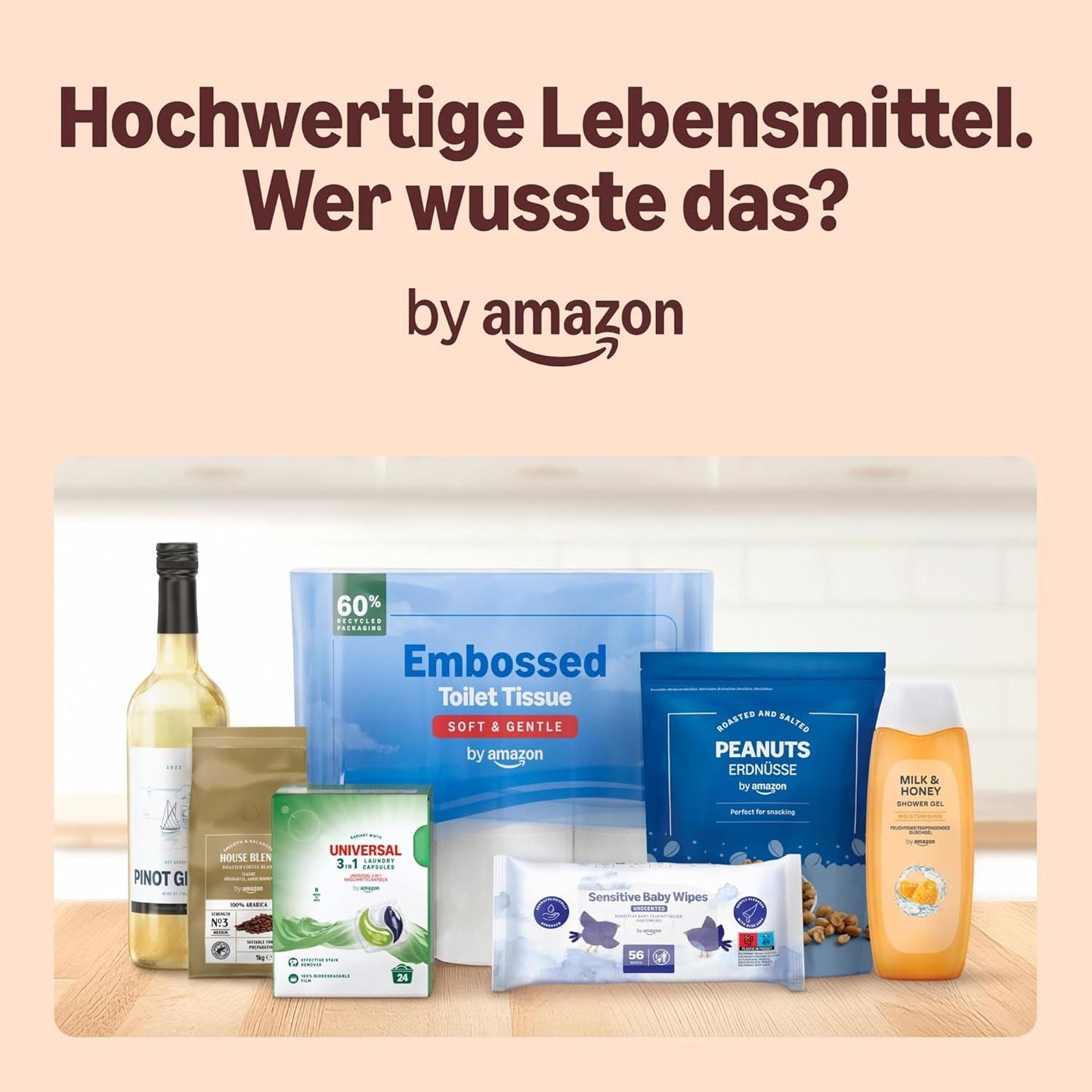 av Amazon Cafe au Lait Dolce Gusto-kompatibel Kaffeekapseln, 48 Kapseln (3 Packungen mit je 16 Stück)