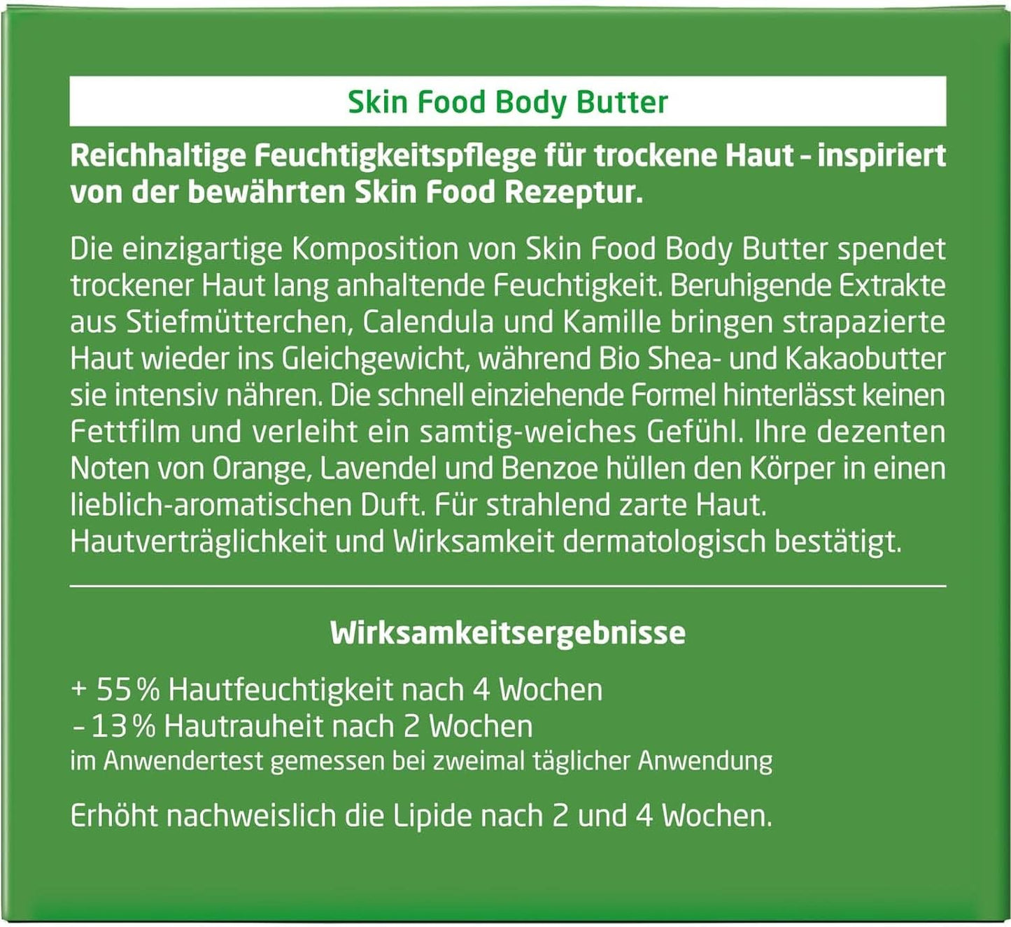WELEDA Organic Skin Food Body Butter, Unisex kroppsvårdskräm för vård av torr och grov hud, 150 ml dusch och bad Naty Shop