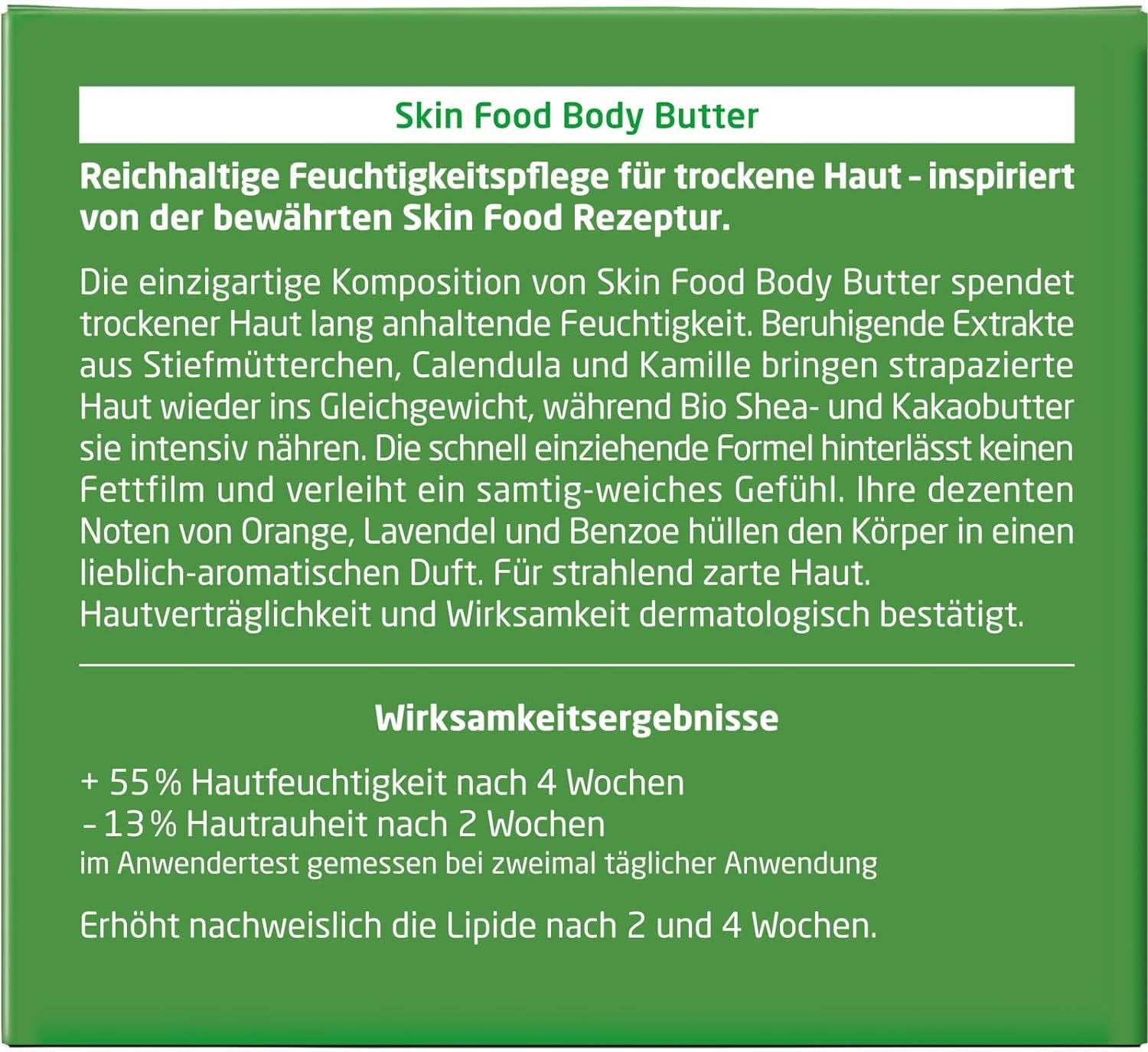 WELEDA Organic Skin Food Body Butter, Unisex kroppsvårdskräm för vård av torr och grov hud, 150 ml dusch och bad Naty Shop